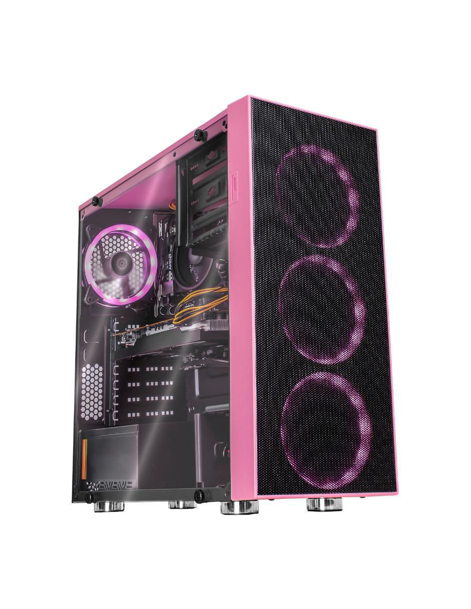 Computadora gamer XTBRR516GB6600P Full HD AMD Ryzen 5 AMD Radeon RX 6600 16 GB RAM 500 GB SSD 1