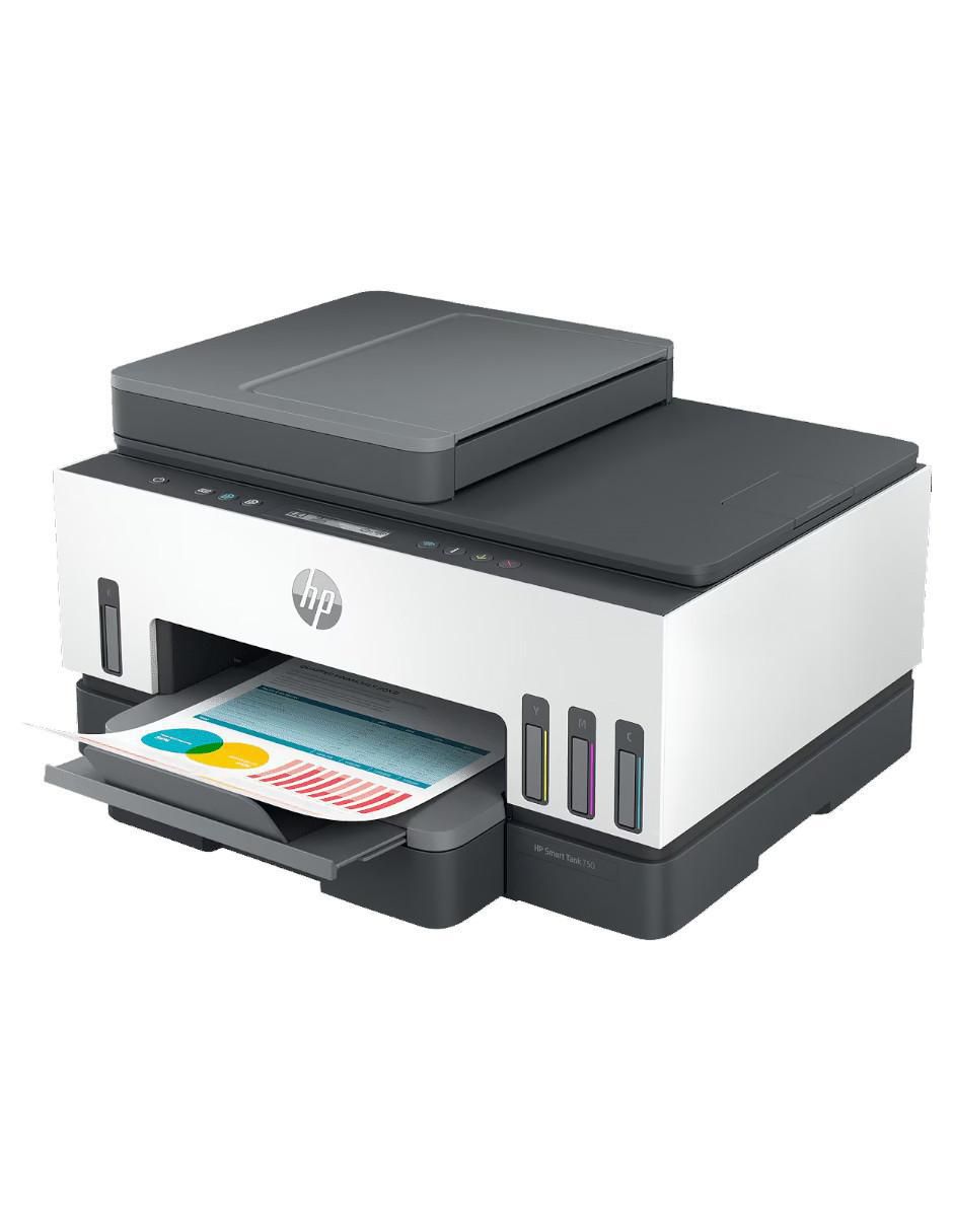 Impresora profesional Smart Tank 750 de inyección de tinta alámbrica a color 6