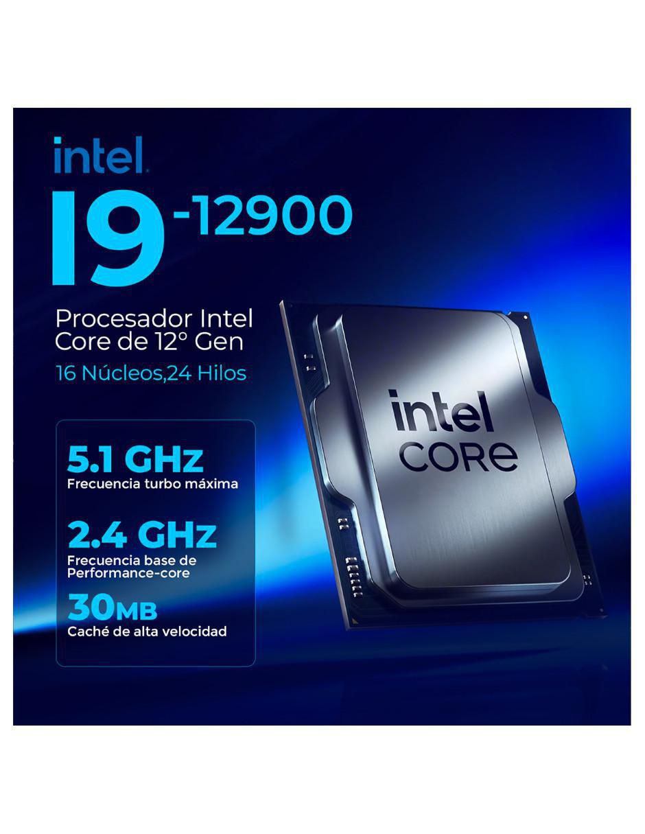 Computadora gamer XTGAI916GBHD750MBV1
27 pulgadas Full HD Intel Core i9 Intel UHD 770 16 GB RAM 1TB SSD 6