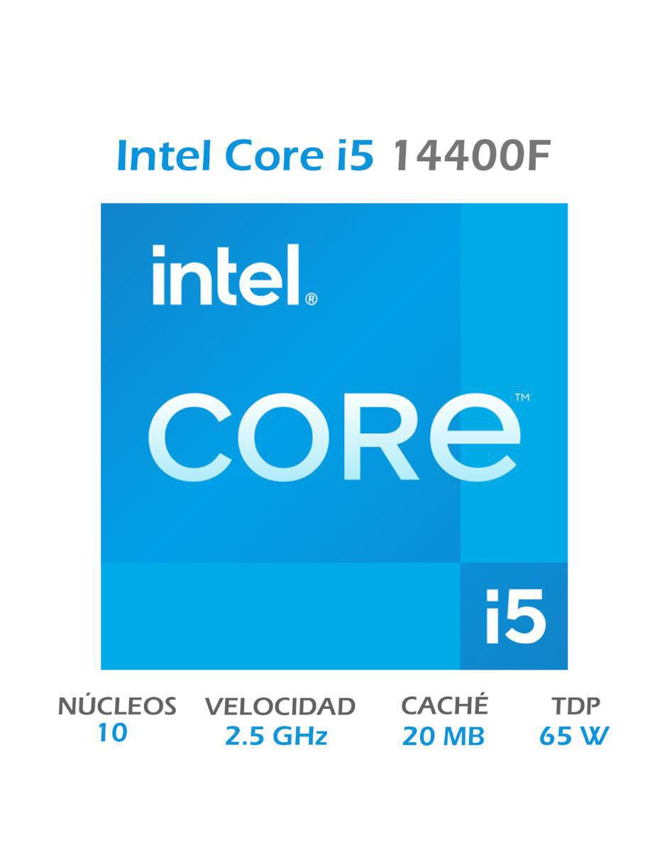 Procesador Core i5 14400F con 10 núcleos 2