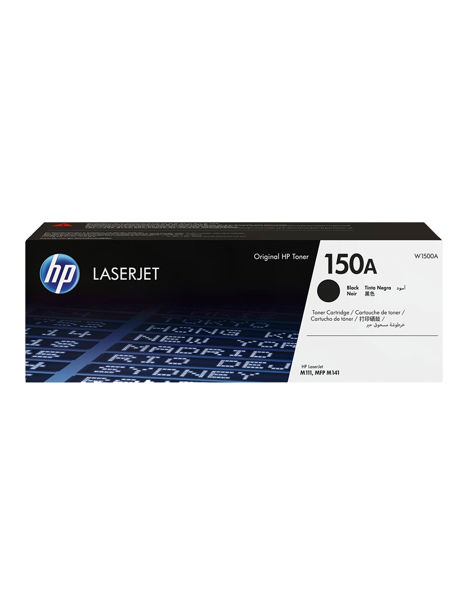 Tóner 150A Black Original Laserjet Cartridge negro