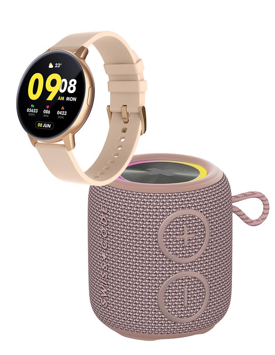 Reloj Inteligente Pantalla Amoled Con NFC + 3 Manillas + CI