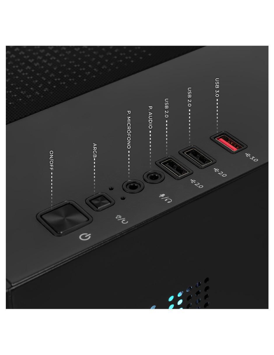 Computadora gamer XTBRR716GBRENOIRG  AMD Ryzen 7 AMD Radeon Graphics 16 GB Ram 500 GB SSD 3