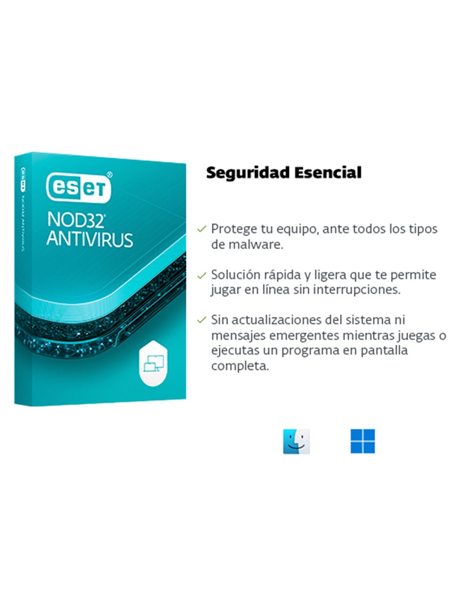 NOD32 Antivirus para 1 usuario 4