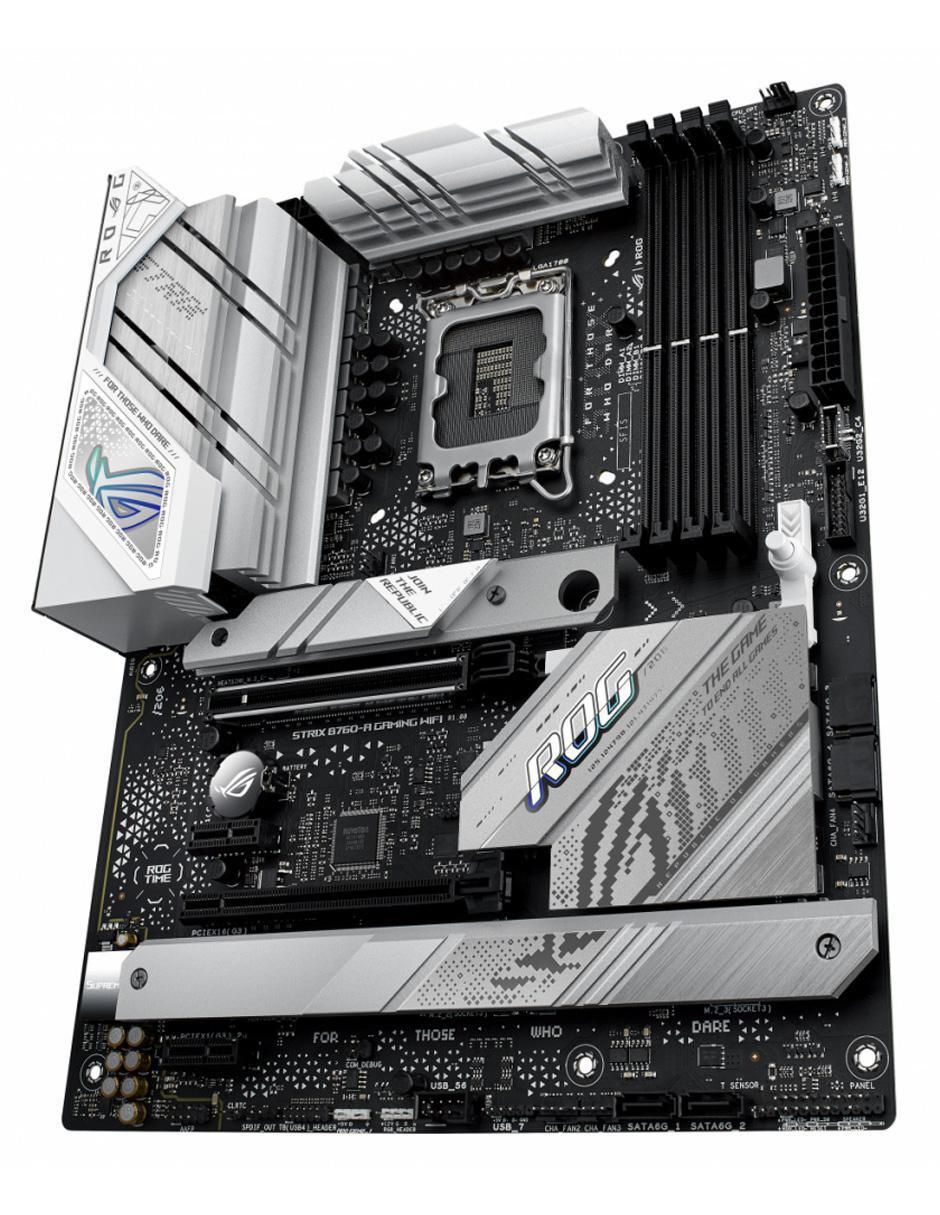Tarjeta Madre Strix B760-A compatible con procesador Intel 4
