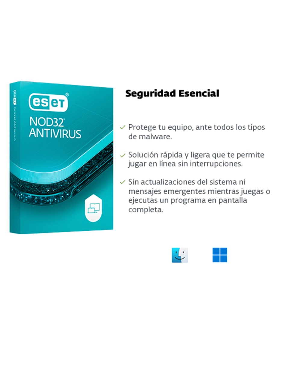 NOD32 Antivirus para 5 usuarios 4