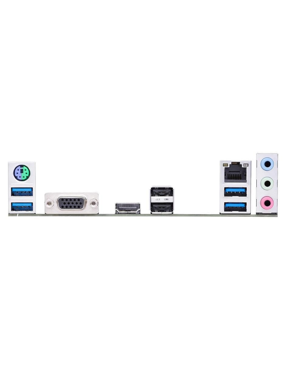 Tarjeta madre Prime A520M-K con procesador AMD 6