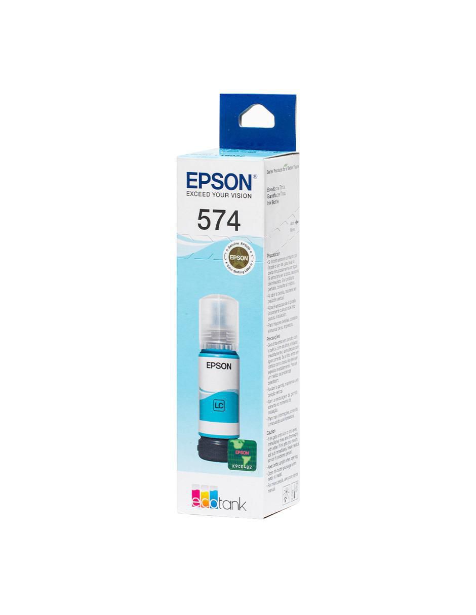 Bote epson t574 azul claro