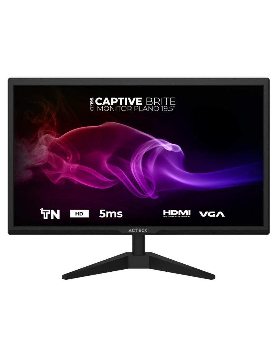 Monitor standard HD 19.5 pulgadas CAPTIVE BRITE CB195