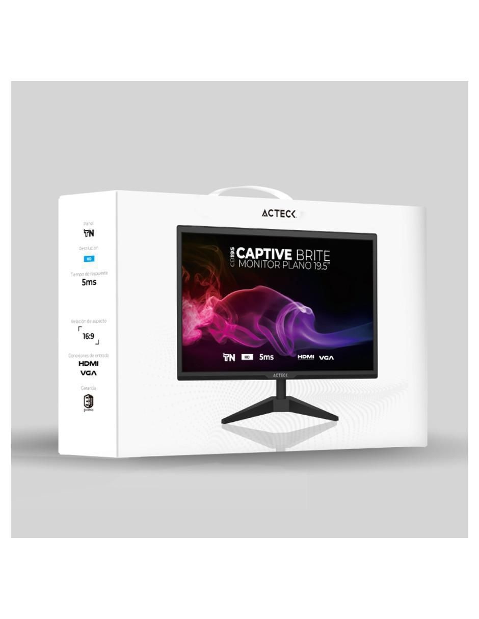 Monitor standard HD 19.5 pulgadas CAPTIVE BRITE CB195 5
