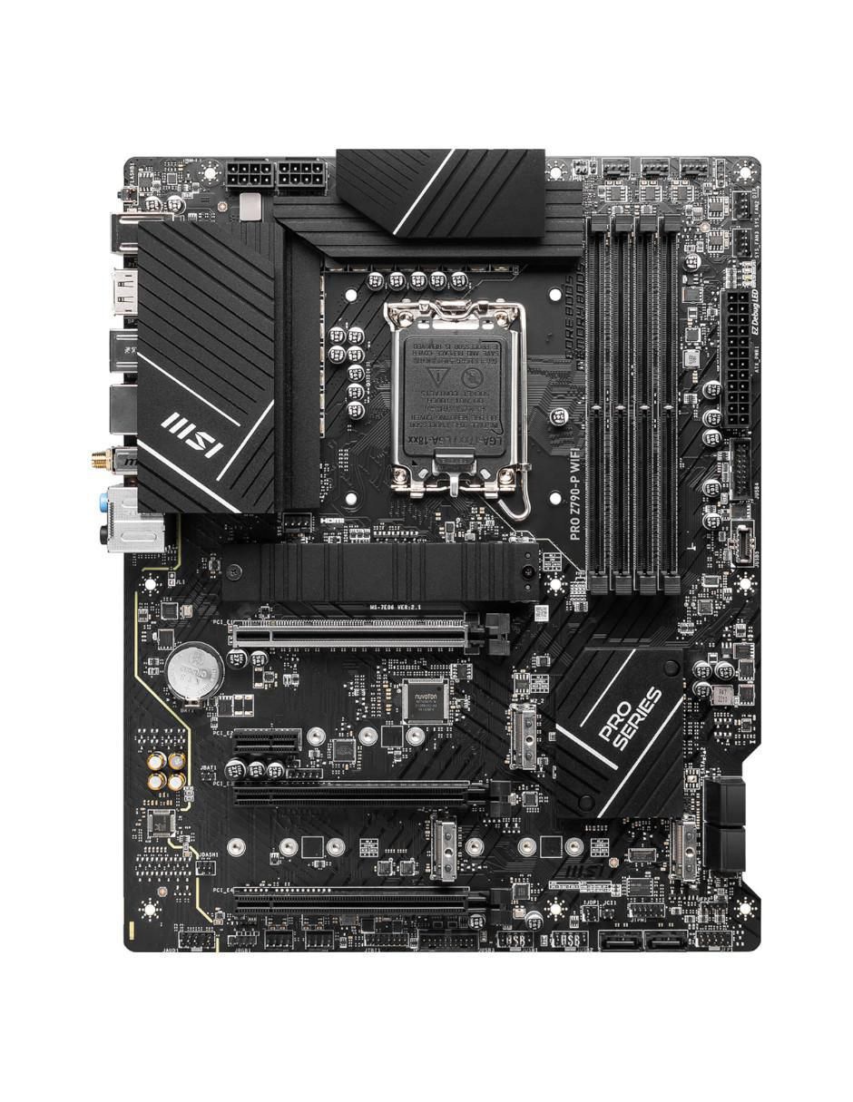 Tarjeta madre Pro z790-p WIFI compatible con procesador Intel 3