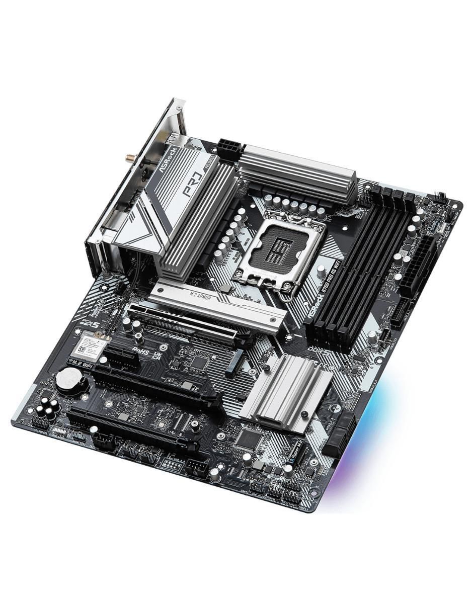 Tarjeta Madre B760 Pro RS WIFI compatible con procesador Intel 4