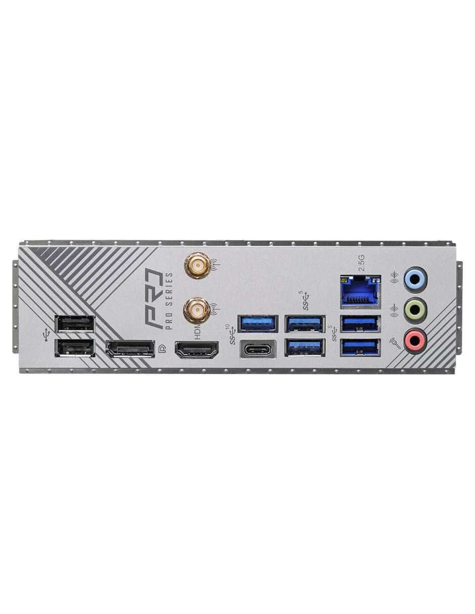 Tarjeta Madre B760 Pro RS WIFI compatible con procesador Intel 6