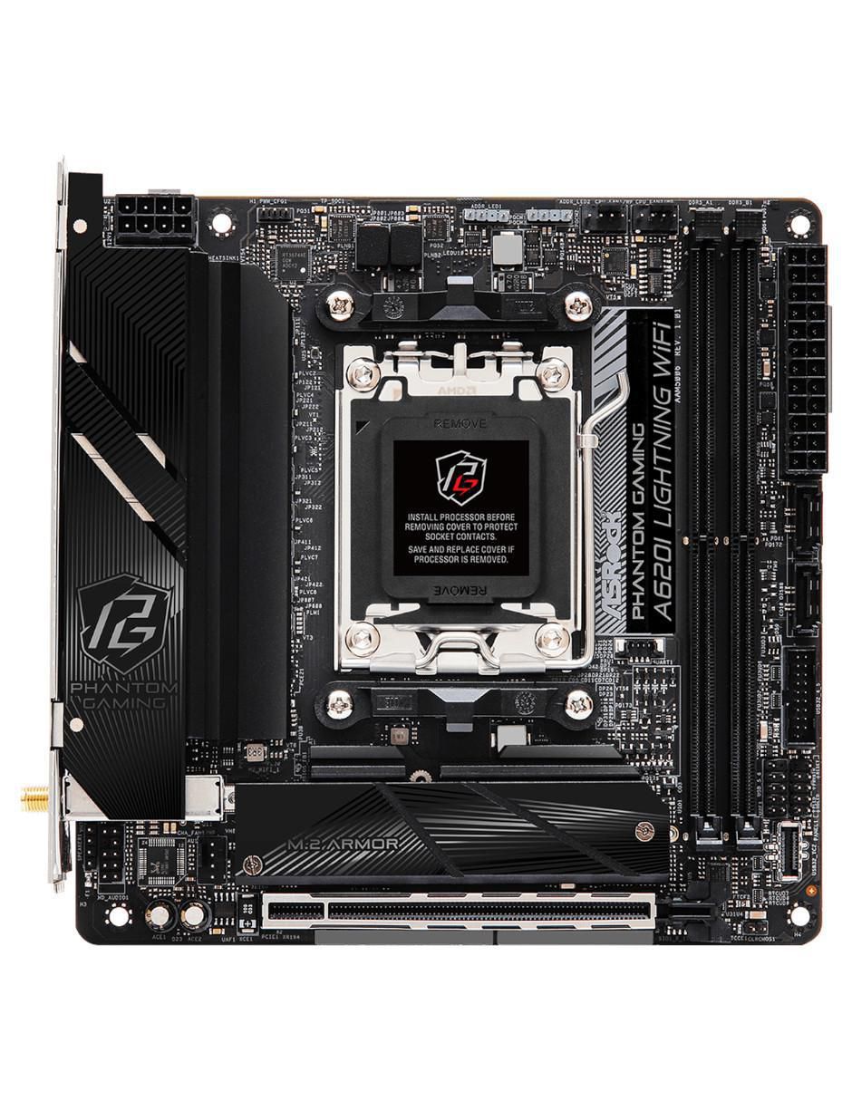 Tarjeta madre a620i lightning WIFI compatible con procesador AMD 2