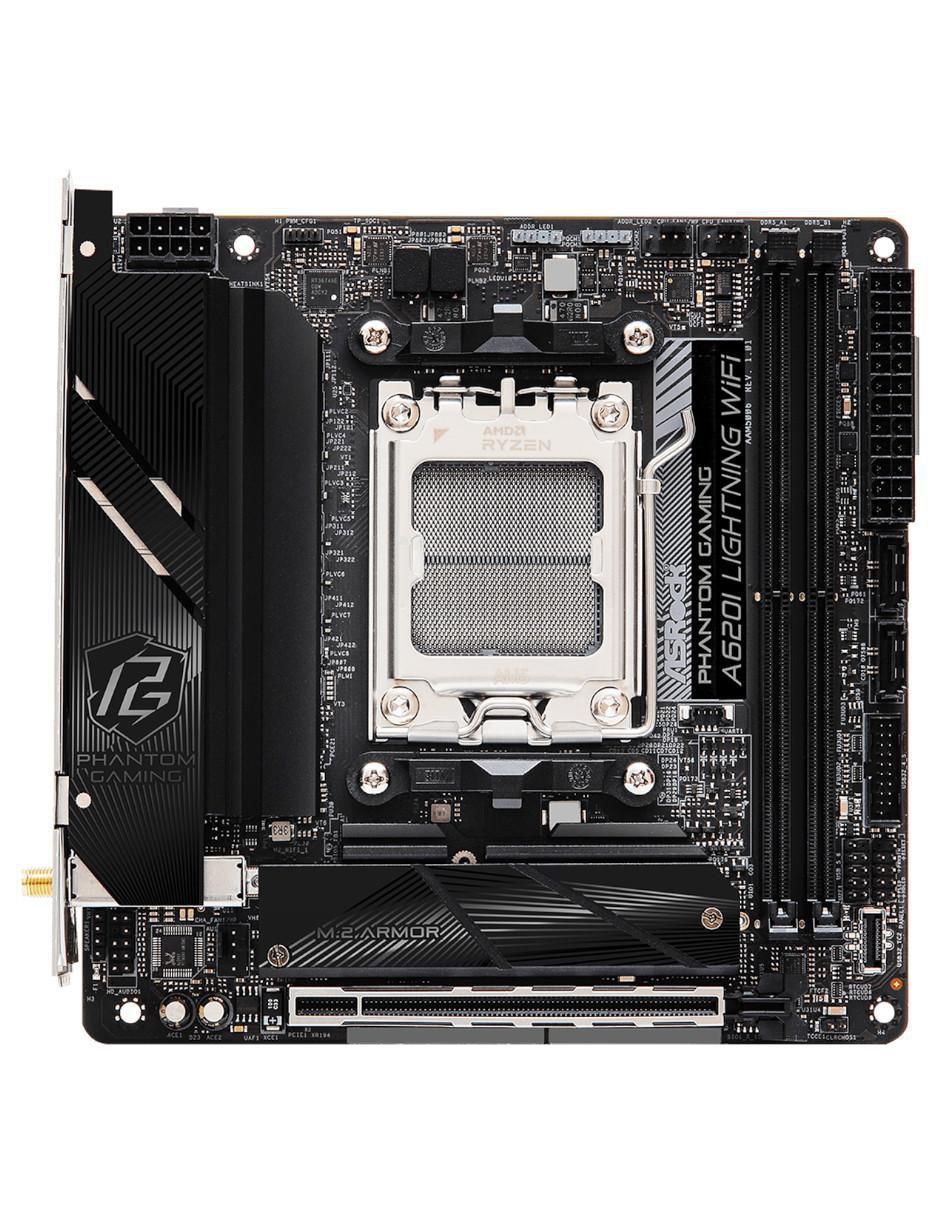 Tarjeta madre a620i lightning WIFI compatible con procesador AMD 4