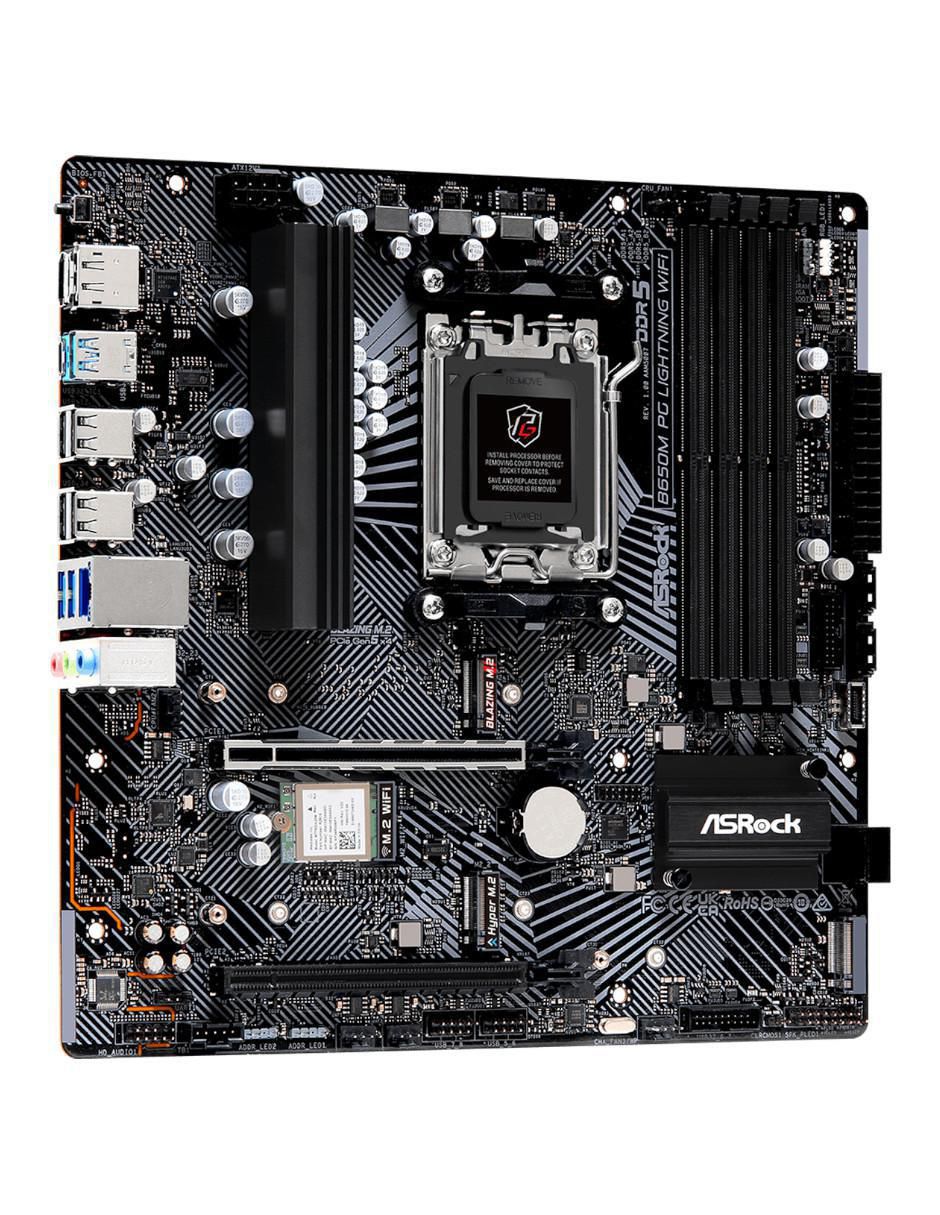 Tarjeta madre b650mpg lightning WIFI compatible con procesador AMD 3
