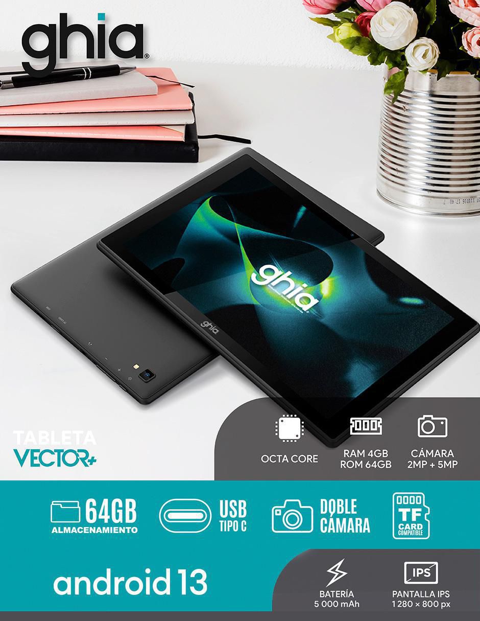 Tablet Vector Plus Gvpn 10.1 pulgadas 64 GB de 4 GB RAM 5