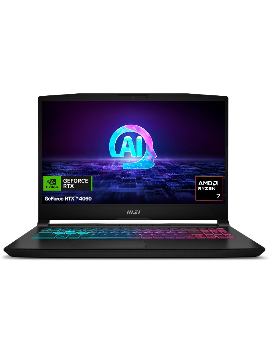 Laptop Gamer Katana A15 15.6 pulgadas Full HD AMD Ryzen 7 NVIDIA GeForce RTX 4060 16 GB RAM 512 GB SSD 1