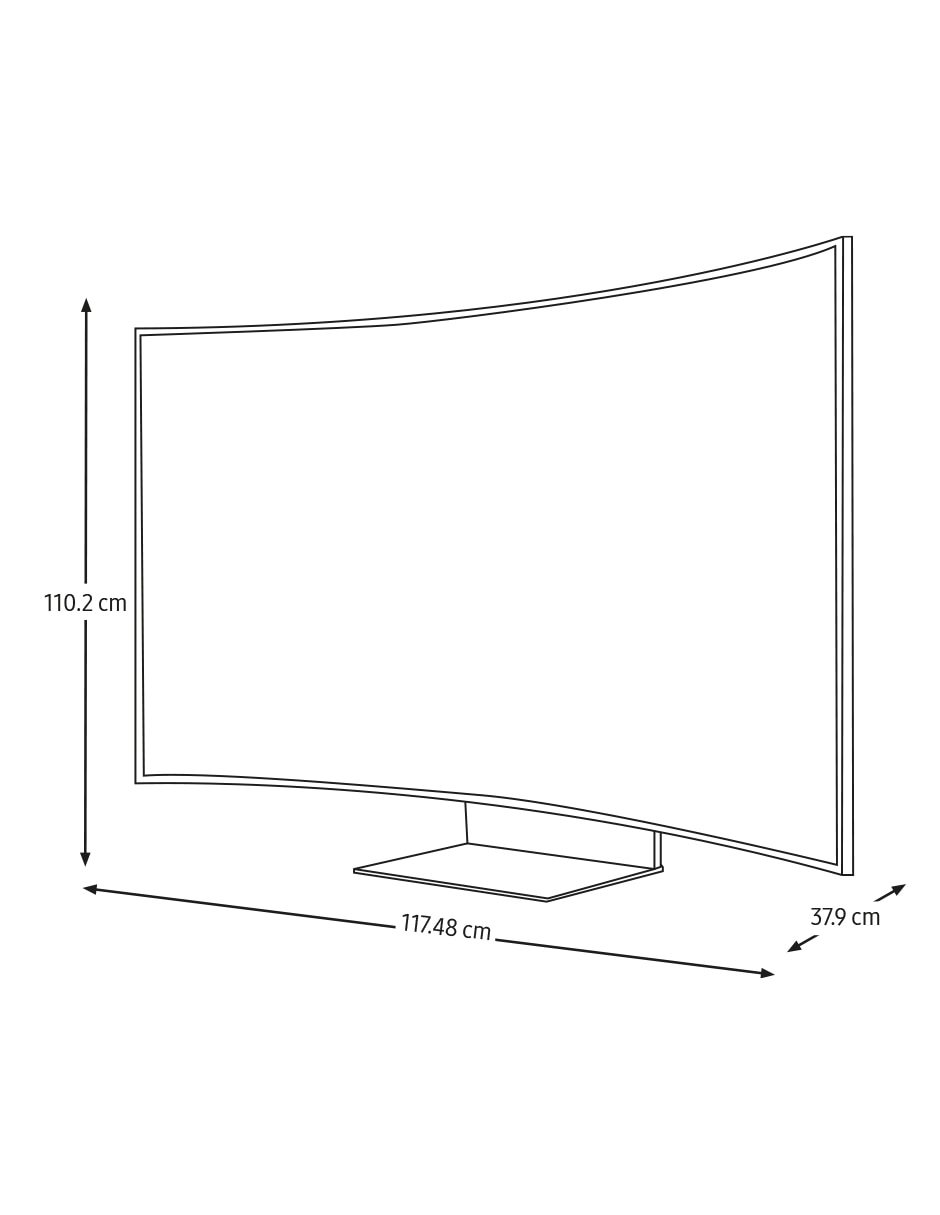 Monitor gamer standard 4K/UHD 55 pulgadas LS55CG970NLXZX 9