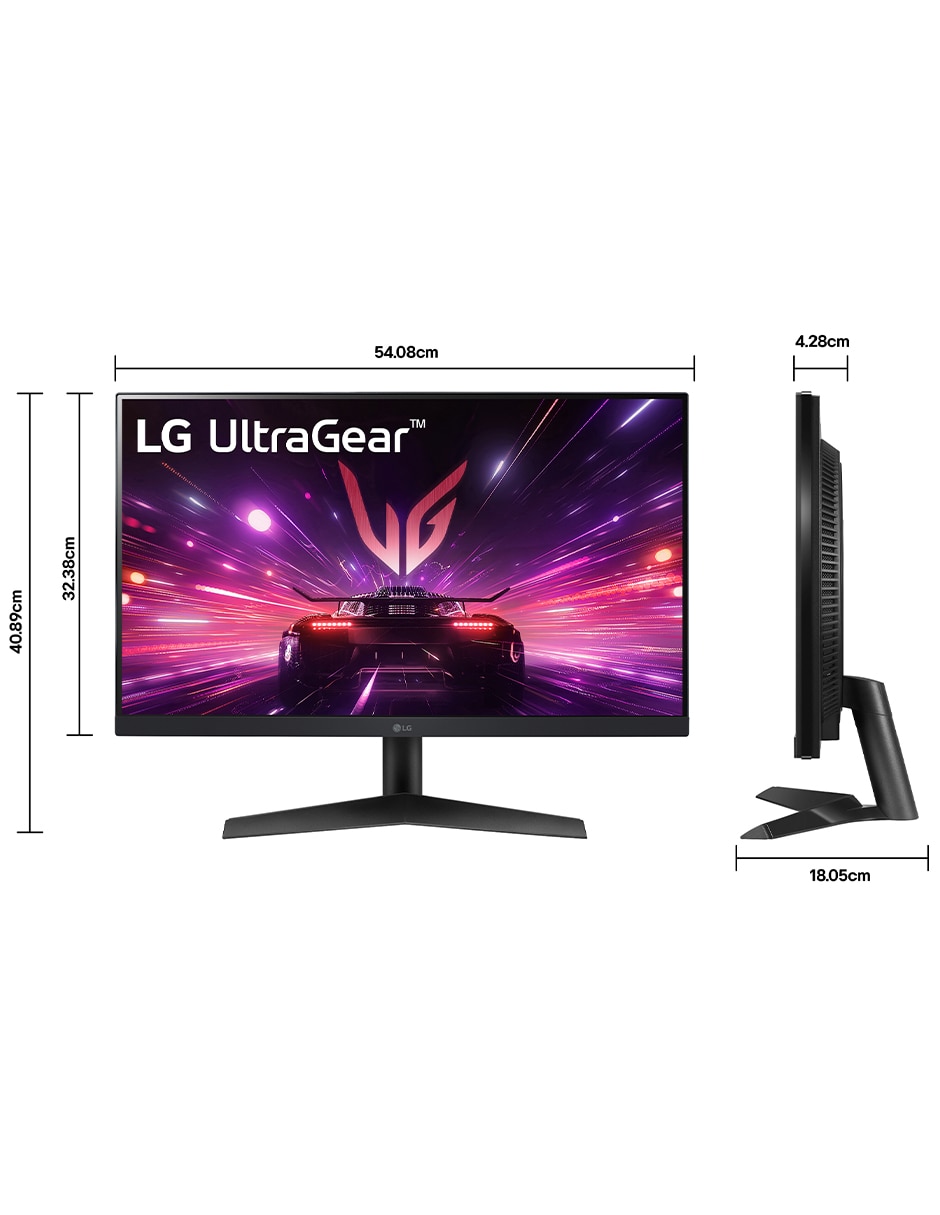 Monitor gamer standard full HD 24 pulgadas 24GS60F-B.AWM 2
