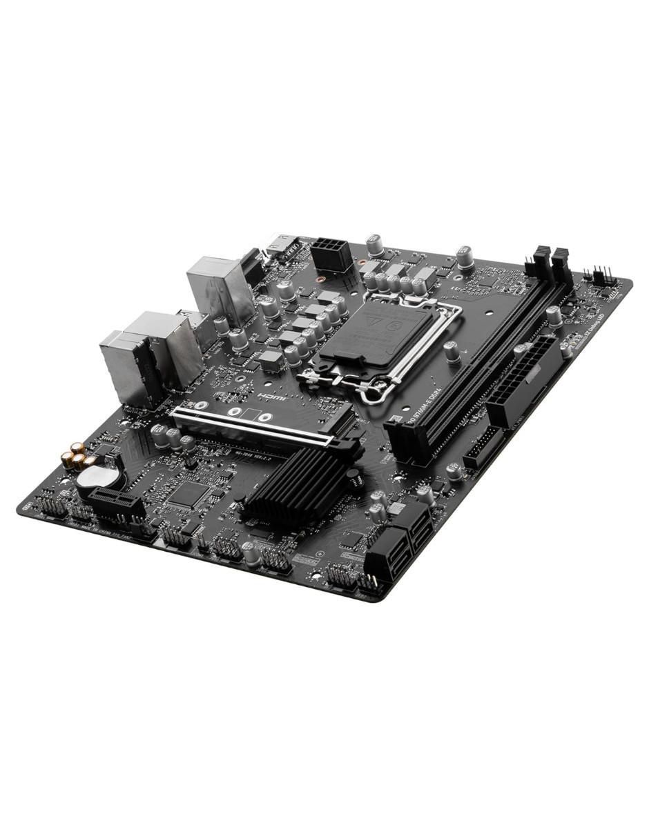 Tarjeta madre Pro B760M-E DDR4 compatible con procesador Intel 5