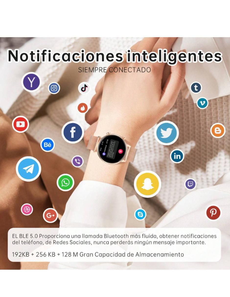 Smartwatch Romance para mujer 7