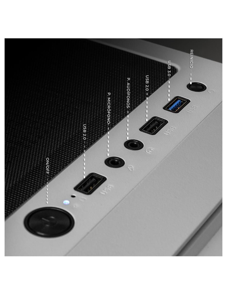 Computadora gamer XTPCR716GBRENOIRMCW 23.8 pulgadas Full HD AMD Ryzen 7 AMD Radeon Graphics 16 GB RAM 500 GB SSD 3