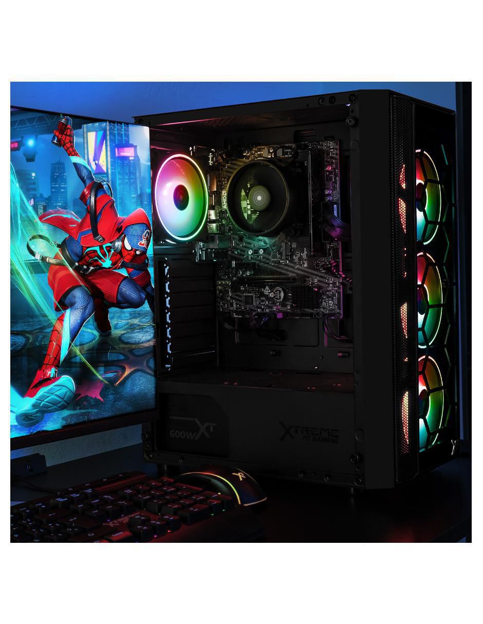 Computadora gamer XTPCR716GBRENOIRMCB 23.8 pulgadas Full HD AMD Ryzen 7 AMD Radeon Graphics 16 GB RAM 500 GB SSD 6