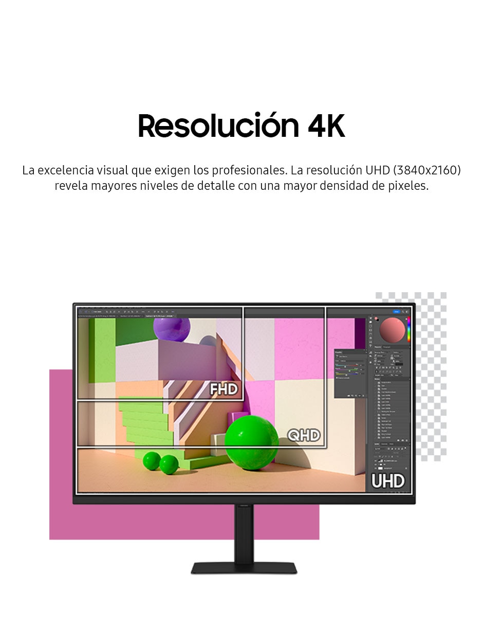 Monitor standard 4K 27 pulgadas LS27D700EALXZX 7