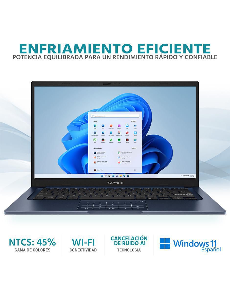 Laptop Vivobook 14 14 pulgadas Full HD Intel Core i5 Intel Iris XE 16 GB Ram 512 GB SSD 3
