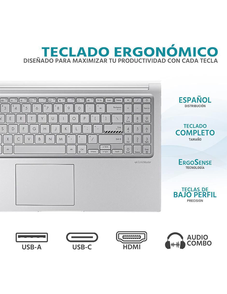 Laptop Vivobook 15 15.6 pulgadas Full HD Intel Core i3 Intel UHD 16 GB RAM 512 GB SSD 4
