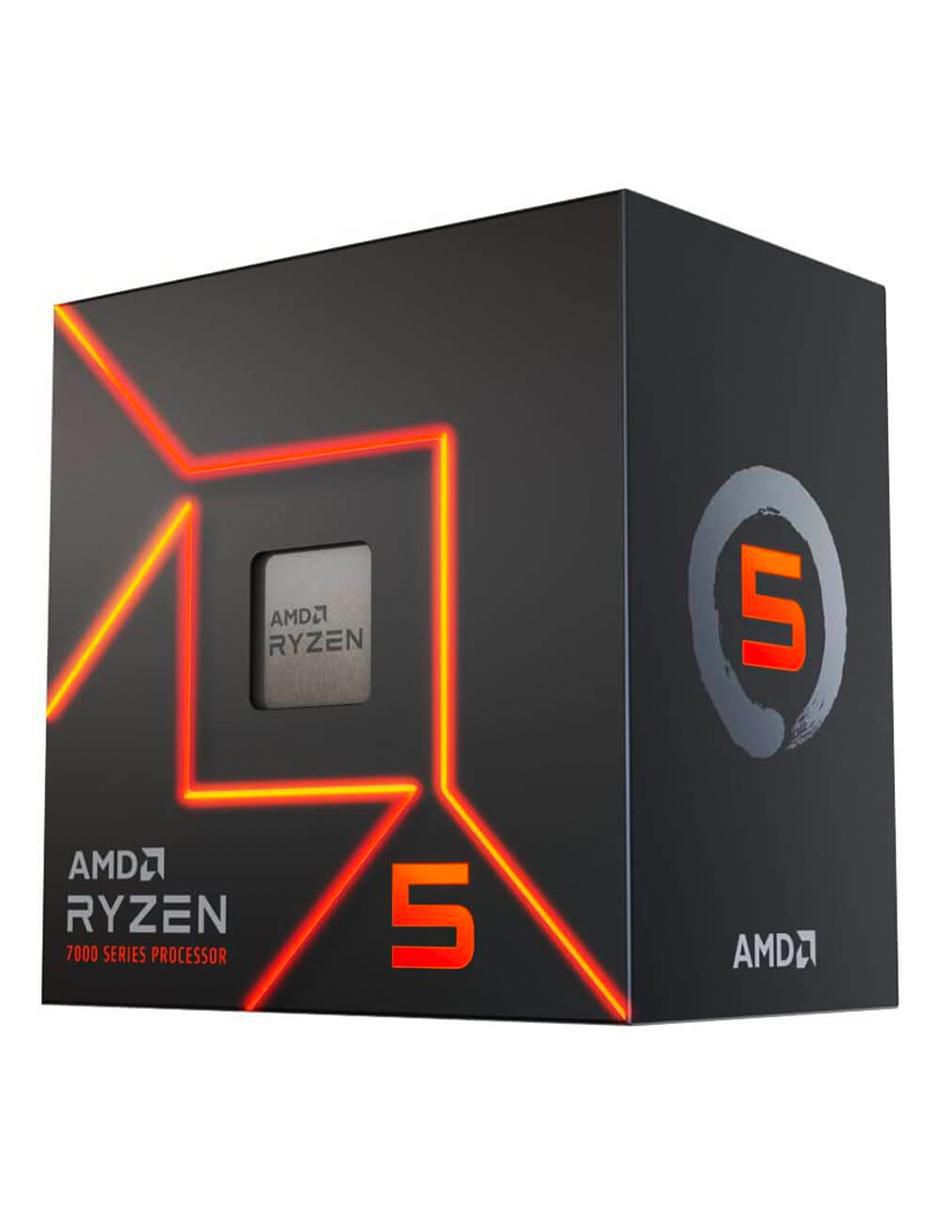 Procesador Ryzen 5 7600 con 6 núcleos 3
