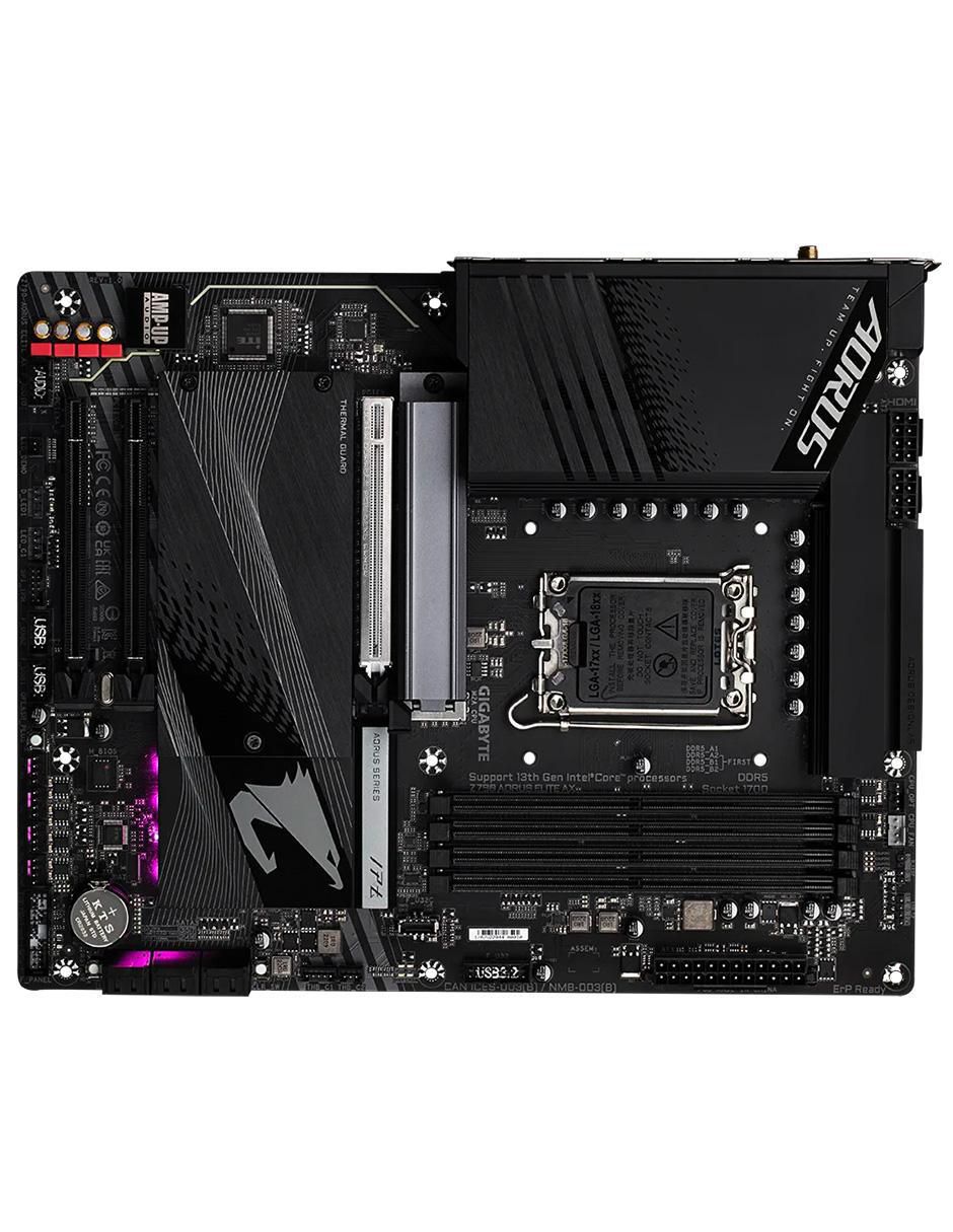 Tarjeta madre Z790 Elite AX compatible con procesador Intel 3