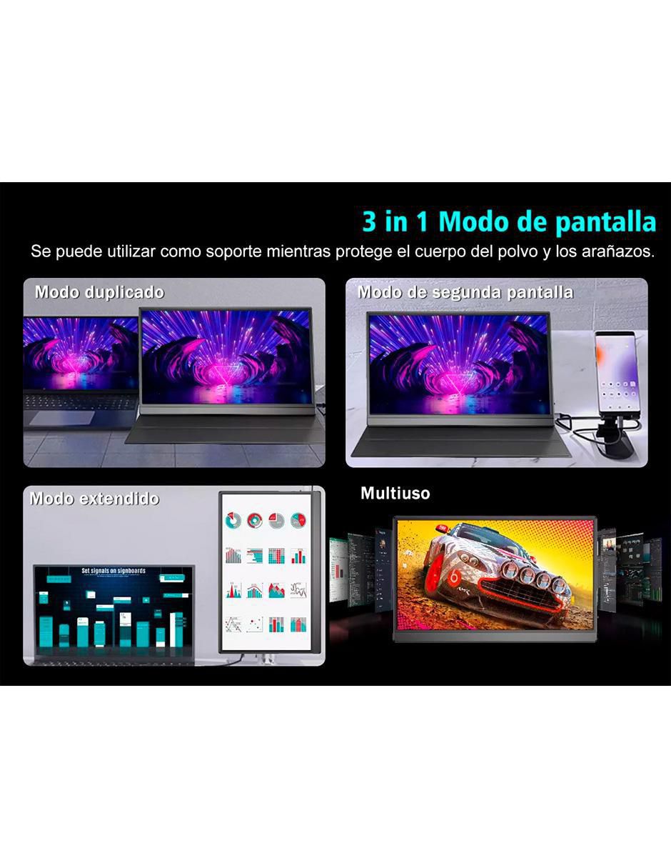 Monitor portátil standard full HD 15.6 pulgadas 7503051377198 3