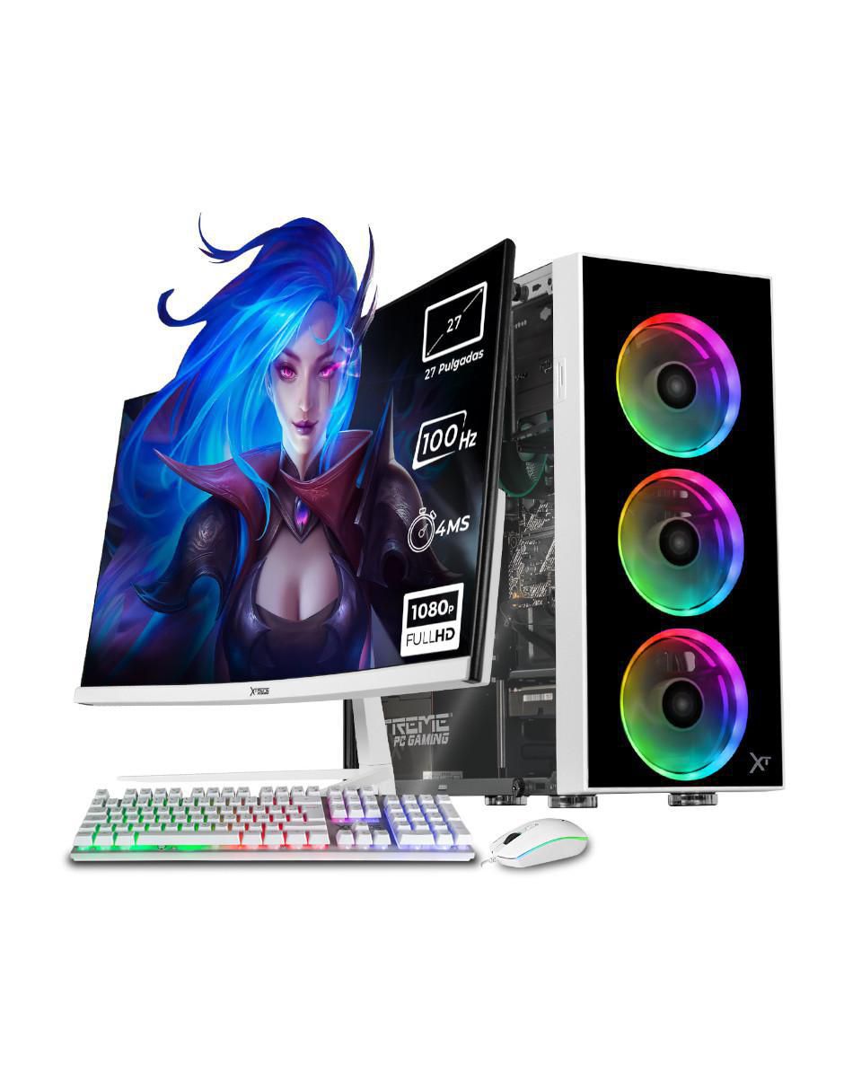 Computadora gamer XTBRR516GBRENOIRMDW 27 pulgadas Full HD AMD Ryzen 5 AMD Radeon Graphics 16 GB RAM 2 TB HDD 250 GB SSD 1
