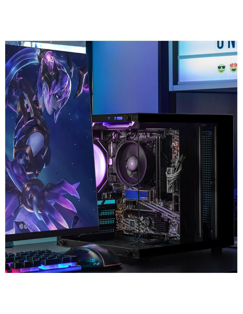 Computadora gamer XTACR516GBRENOIRMB 23.8 pulgadas full hd amd ryzen 5 amd radeon graphics 16 gb ram 500 gb ssd 4