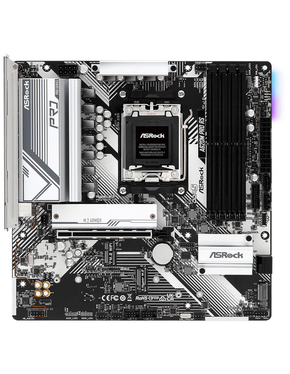 Tarjeta madre A620M Pro RS compatible con procesador AMD 2