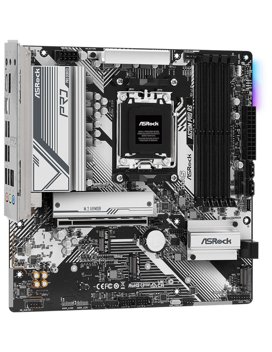Tarjeta madre A620M Pro RS compatible con procesador AMD 5
