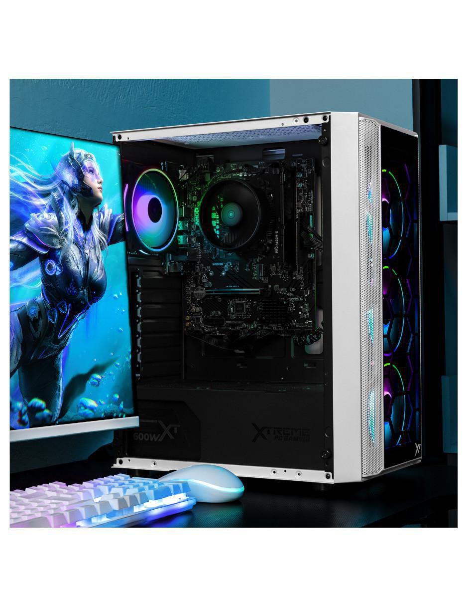 Computadora de escritorio XTPCR516GB5740MKW AMD Ryzen 5 AMD Radeon 740M 16 GB RAM 500 GB SSD 6
