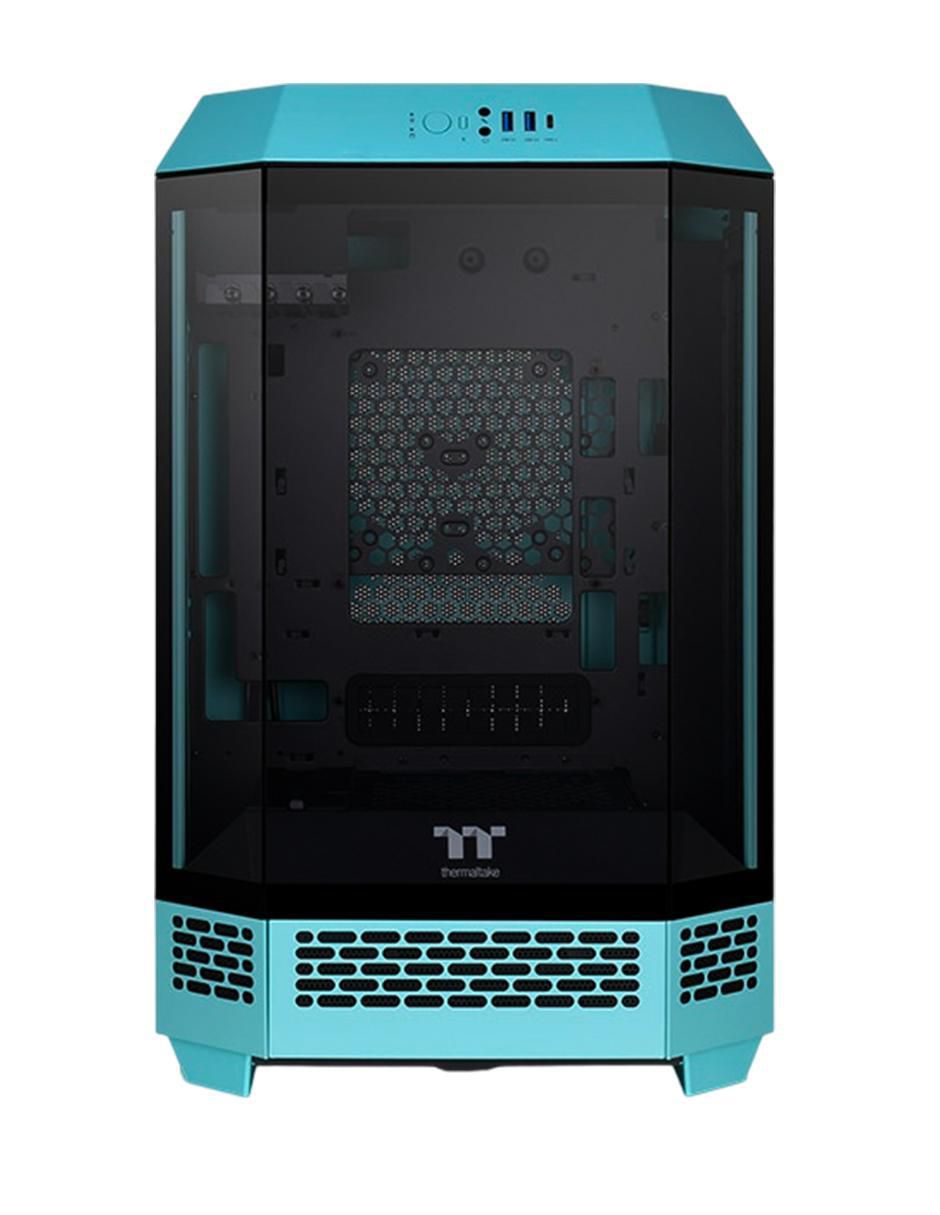 Gabinete de computadora Tower 300 Turquesa 2