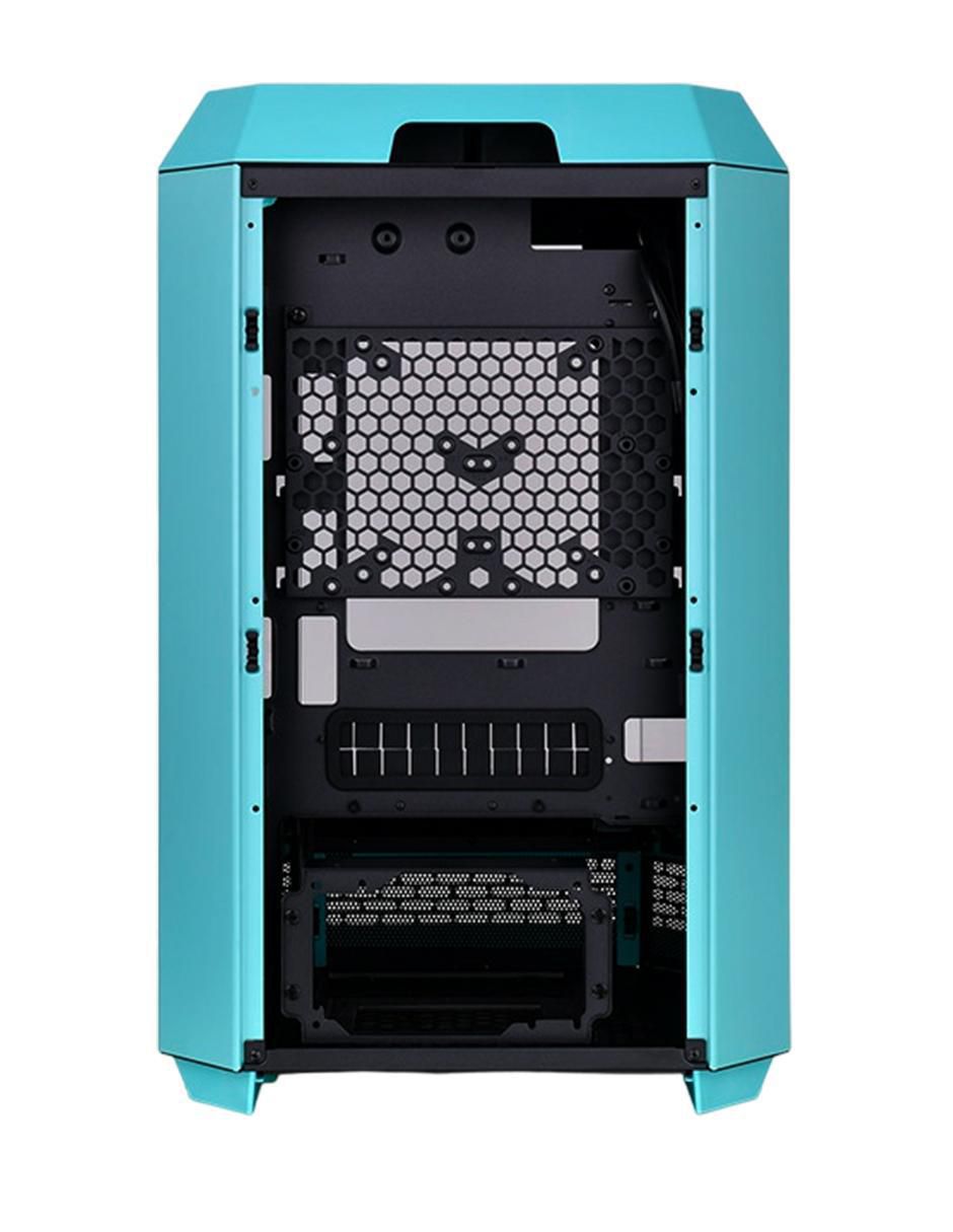 Gabinete de computadora Tower 300 Turquesa 4
