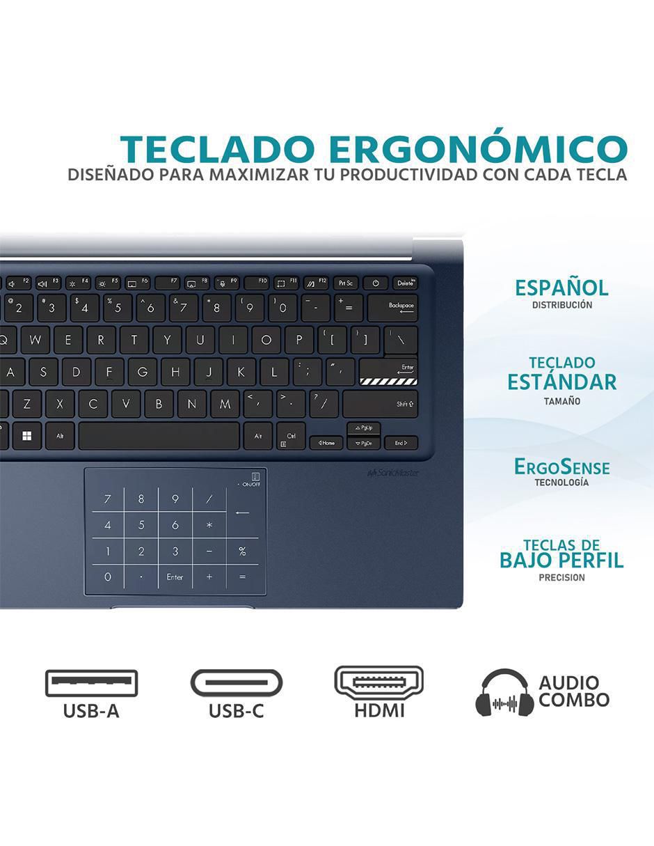Laptop Vivobook 14 pulgadas Full HD Intel Core i5 Intel Iris XE 24 GB RAM 512 GB SSD 4