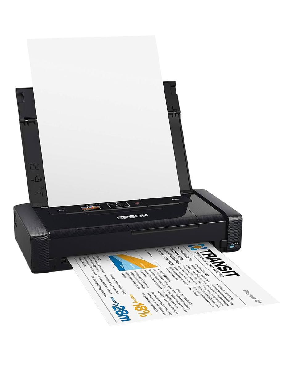 Impresora portátil Inkjet Wf100 de inyección de tinta alámbrica a color 4