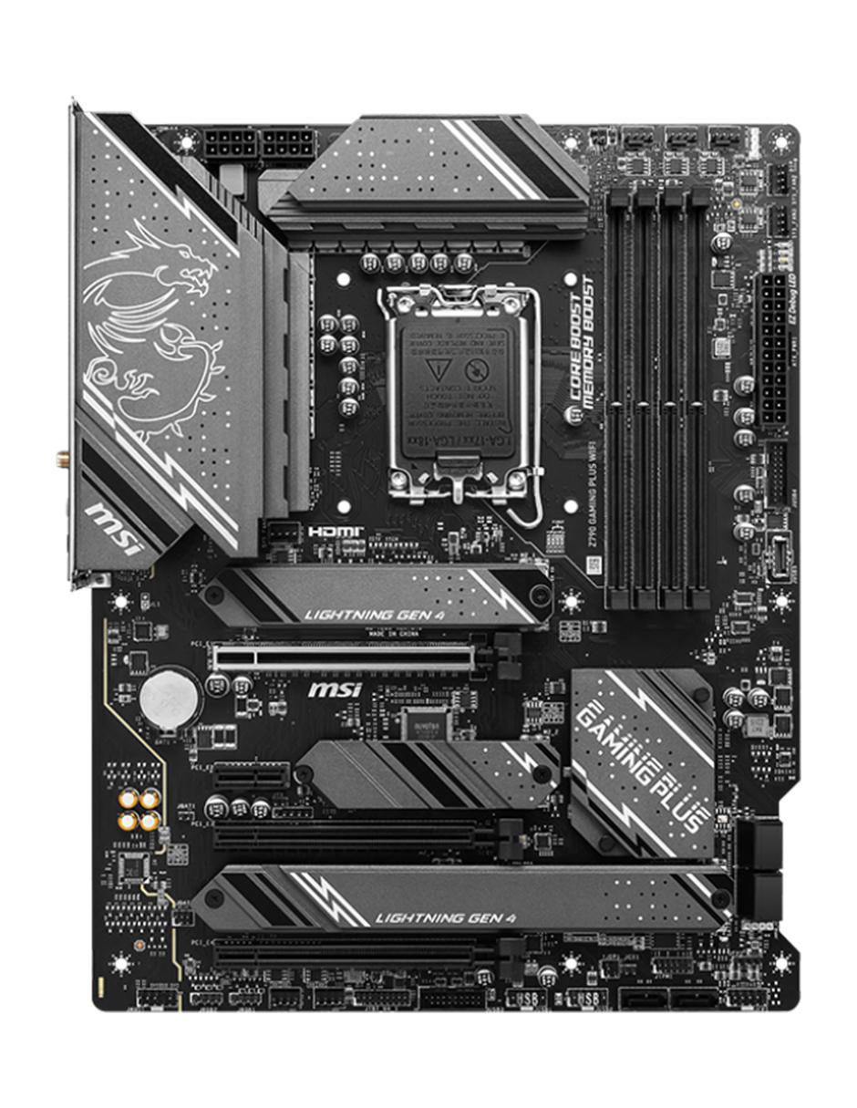 Tarjeta madre Z790 Gaming Plus compatible con procesador Intel Tarjeta madre Z790 Gaming Plus compatible con procesador Intel