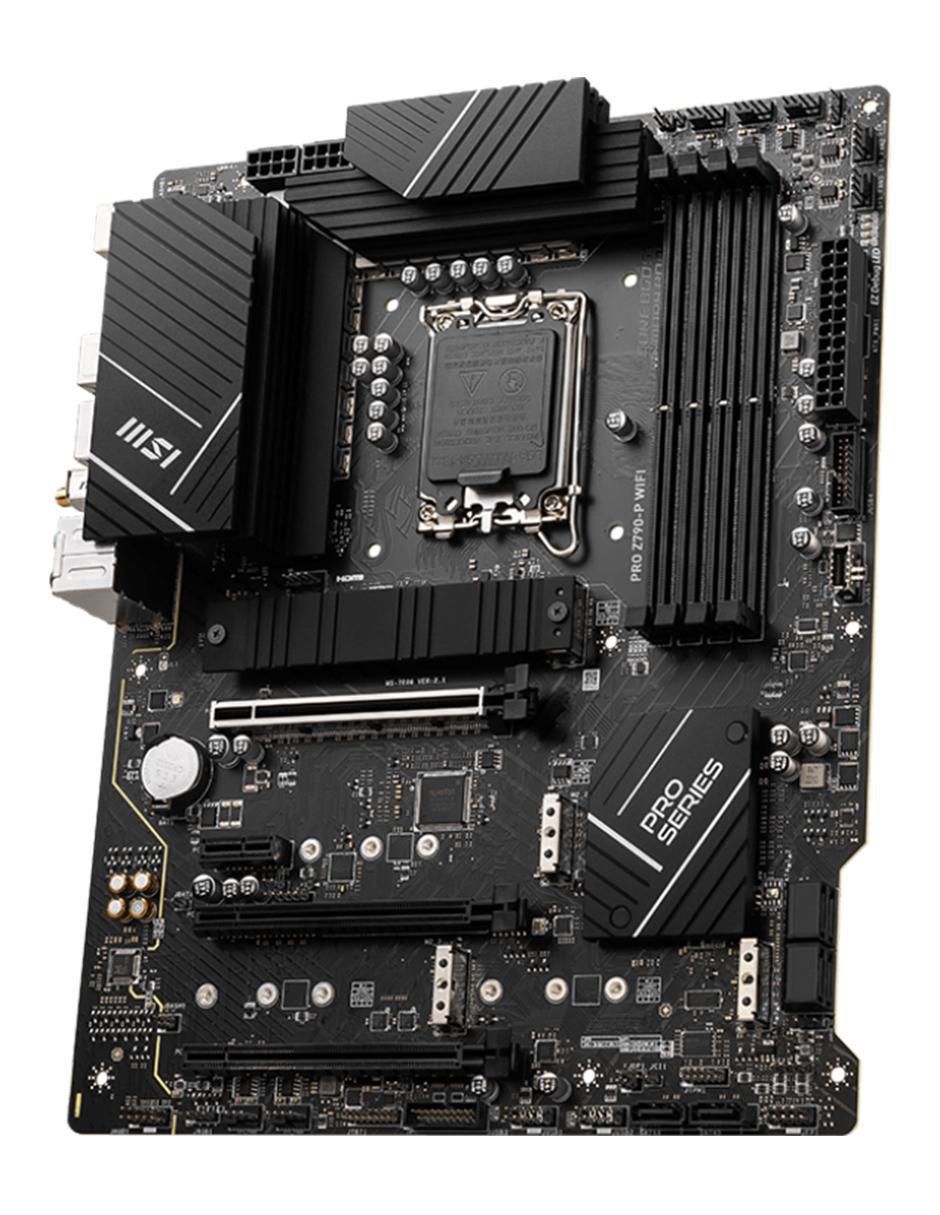 Tarjeta madre Z790-P Wifi DDR5 compatible con procesador Intel 2