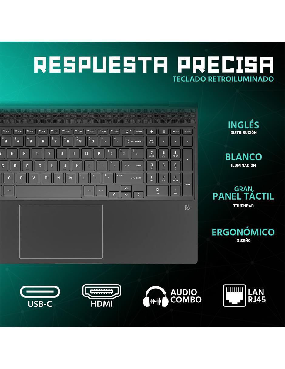 Laptop gamer Victus 15.6 pulgadas full hd intel core i5 nvidia geforce rtx 3050 32 gb ram 512 gb ssd 4