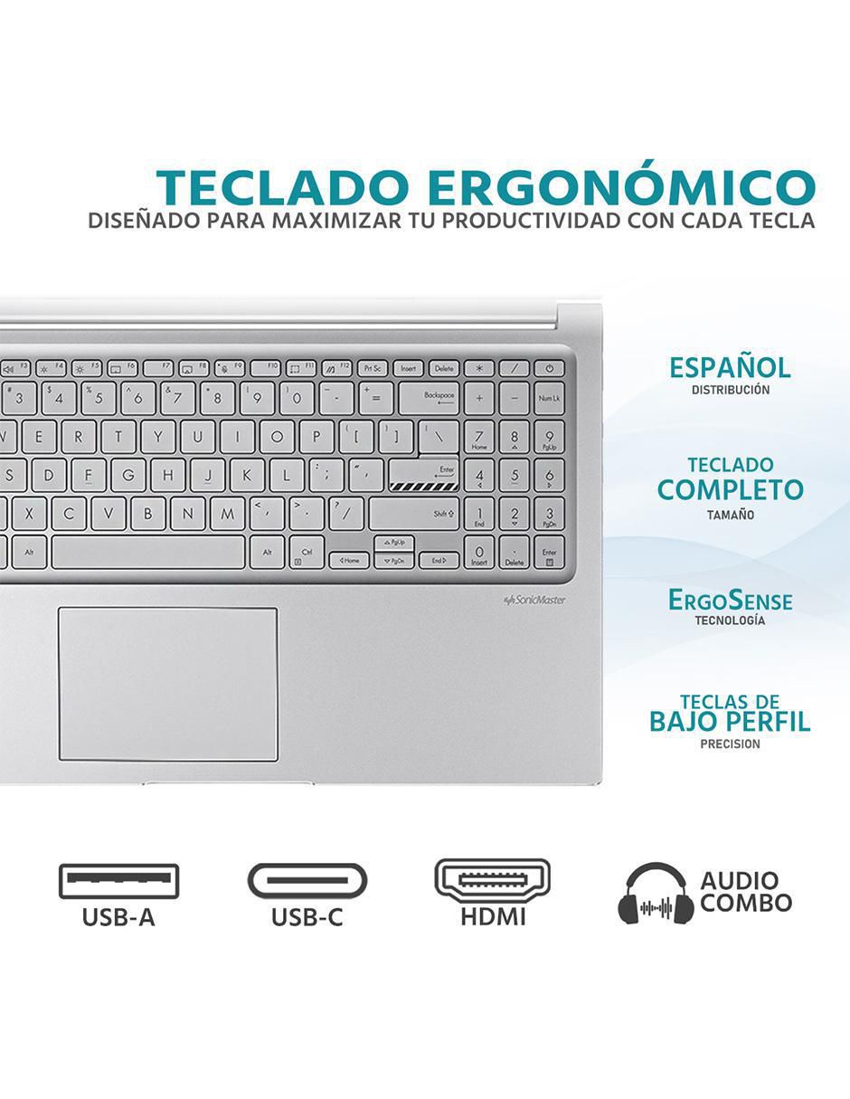 Laptop Vivobook 15 15.6 pulgadas Full HD Intel core I3 integradas 24 GB RAM 512 GB SSD 11