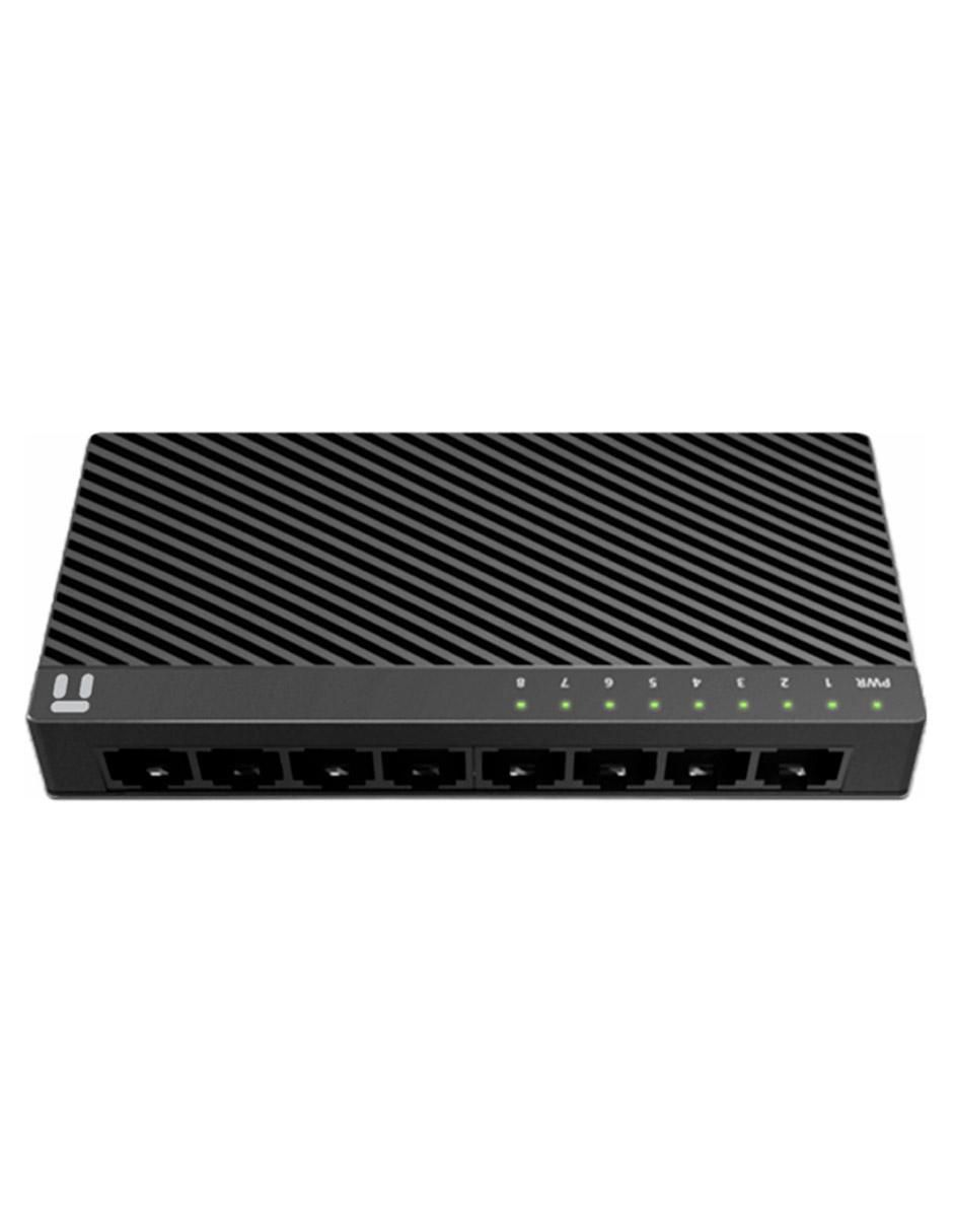 Conmutador ethernet Alámbrico ST3108C