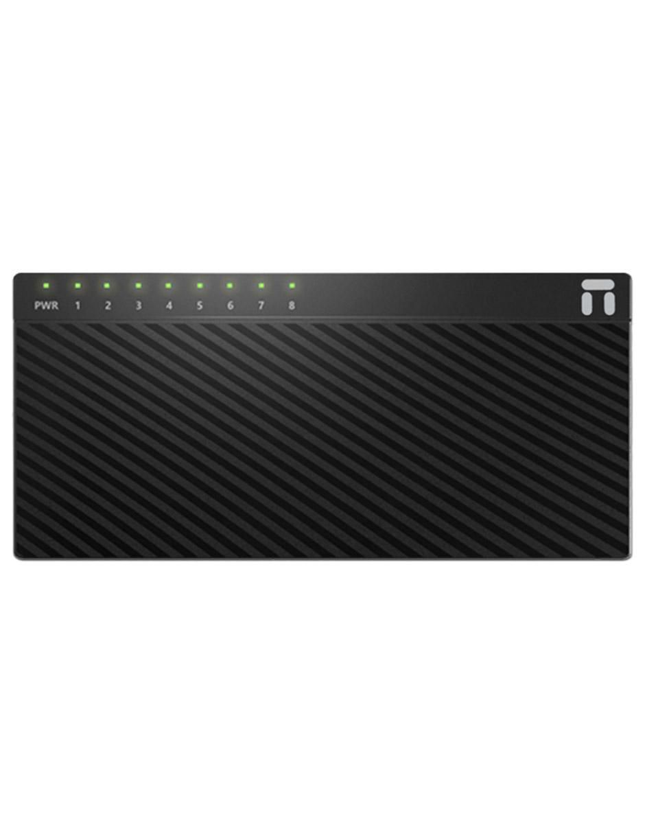 Conmutador ethernet Alámbrico ST3108C 2