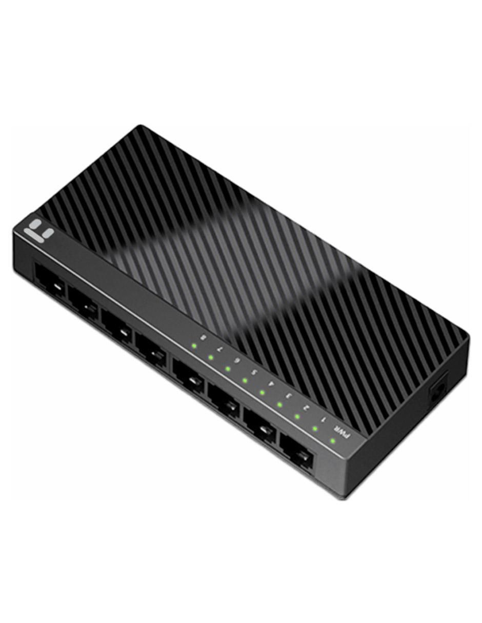 Conmutador ethernet Alámbrico ST3108C 3